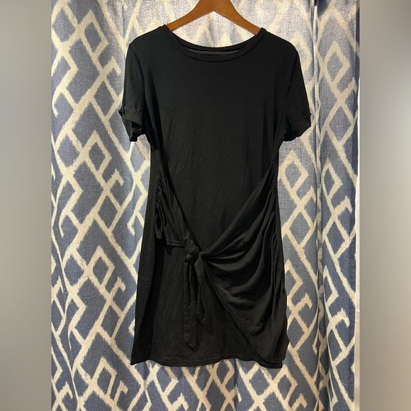SHEIN Black Dress Size Large Some Piling - Picture 1 of 5
